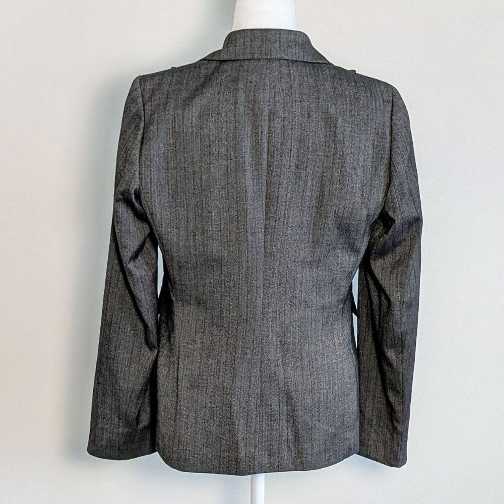 Kasper Women's Fully Lined Pinstriped Pantsuit Si… - image 2